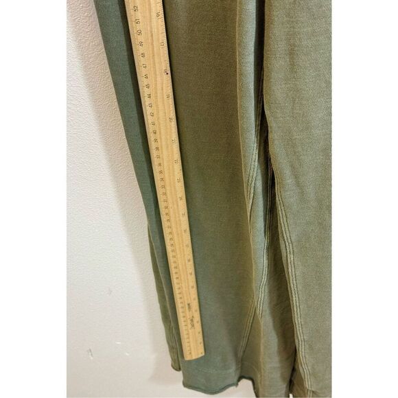 Daily Practice by Anthropologie Palmra Moss Green Wide Leg Jumpsuit Romper XXS - Picture 12 of 15